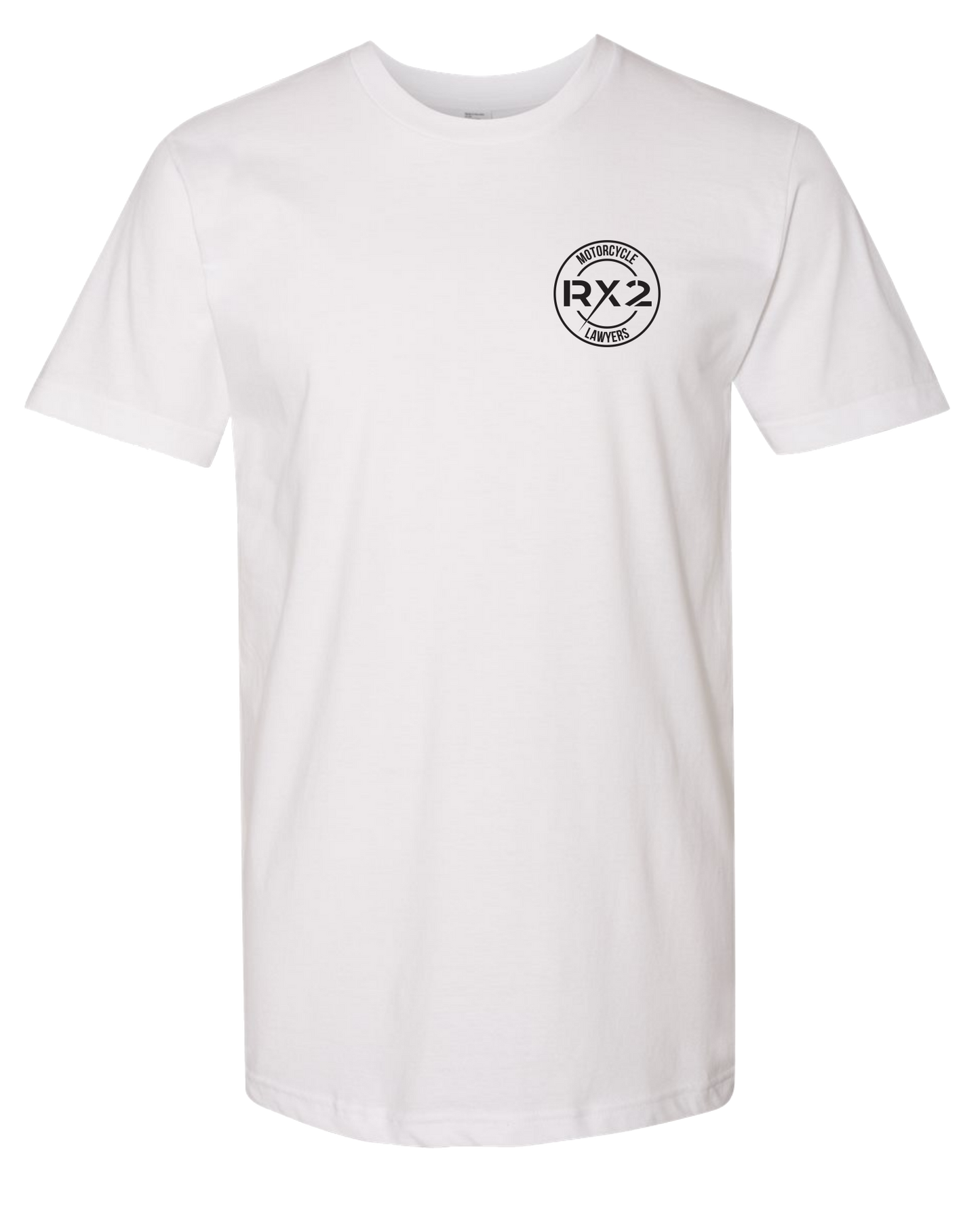 RX2 - Logo Tee - (American Apparel 50/50) White