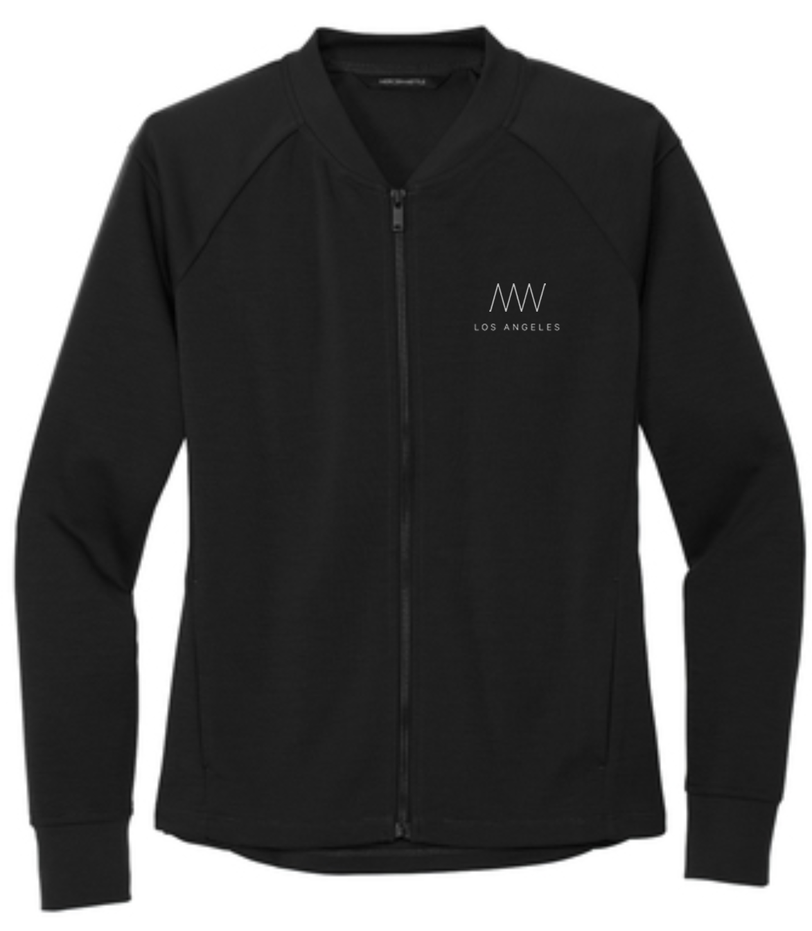 Mallis Workshop Women's Black Bomber Jacket
