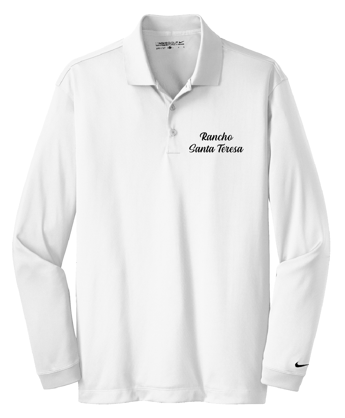 Rancho Santa Teresa - Mens - Nike Long Sleeve Dri-FIT Stretch Tech Polo
