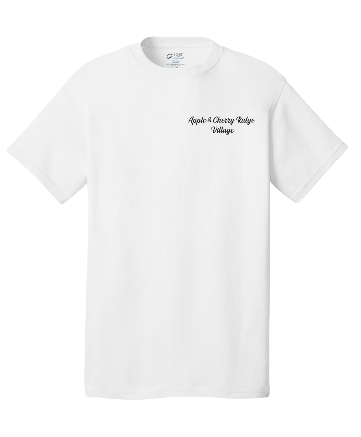 Apple & Cherry Ridge Village - Mens - Port & Company® - Core Cotton Tee