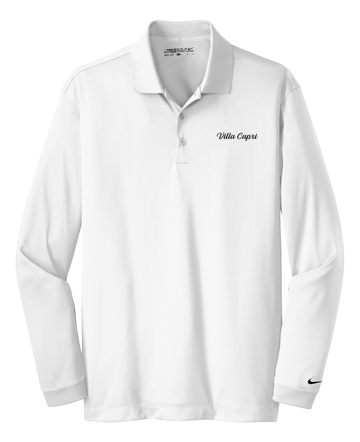 Villa Capri - Mens - Nike Long Sleeve Dri-FIT Stretch Tech Polo