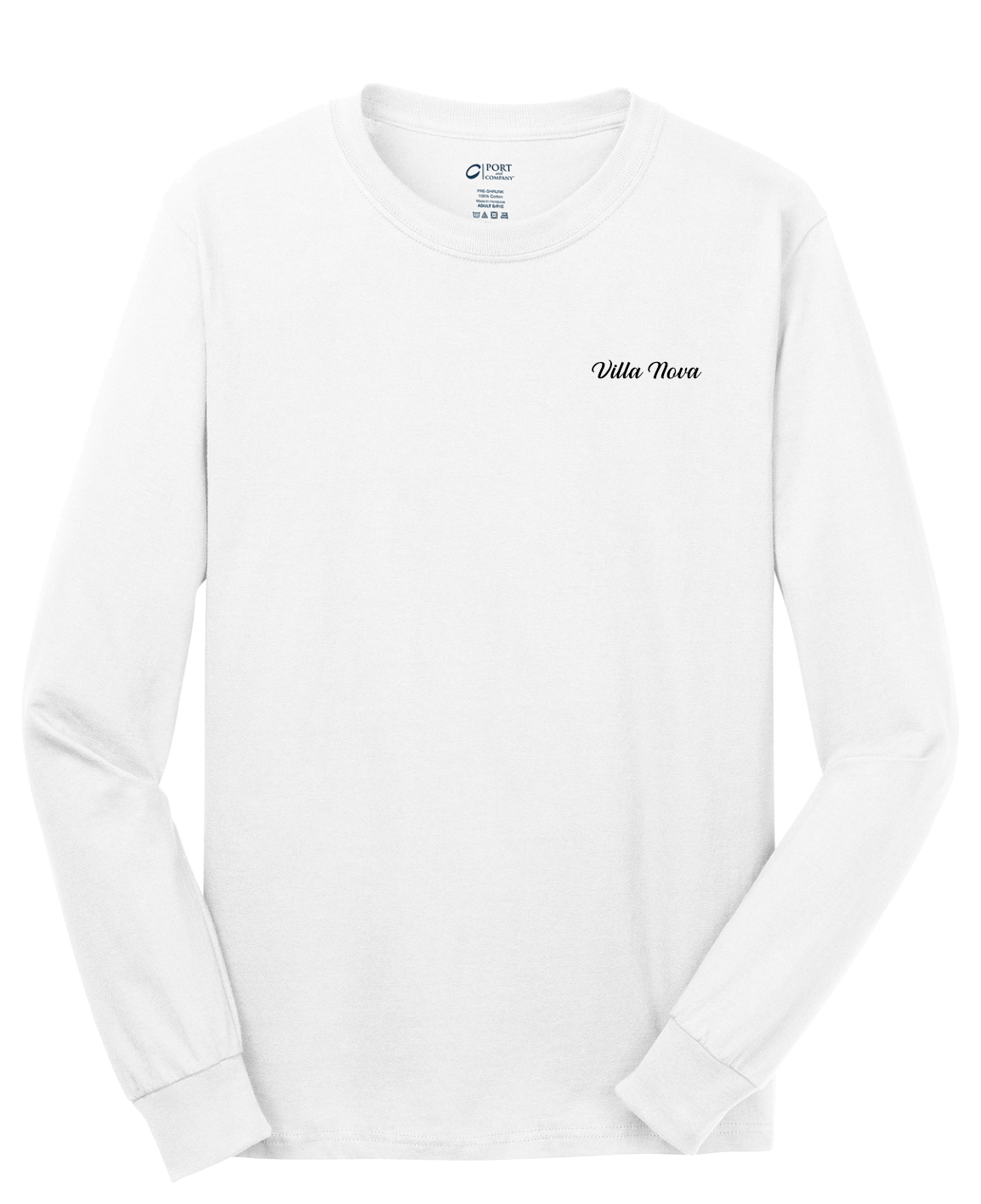 Villa Nova - Mens - Port & Company® - Long Sleeve Core Cotton Tee