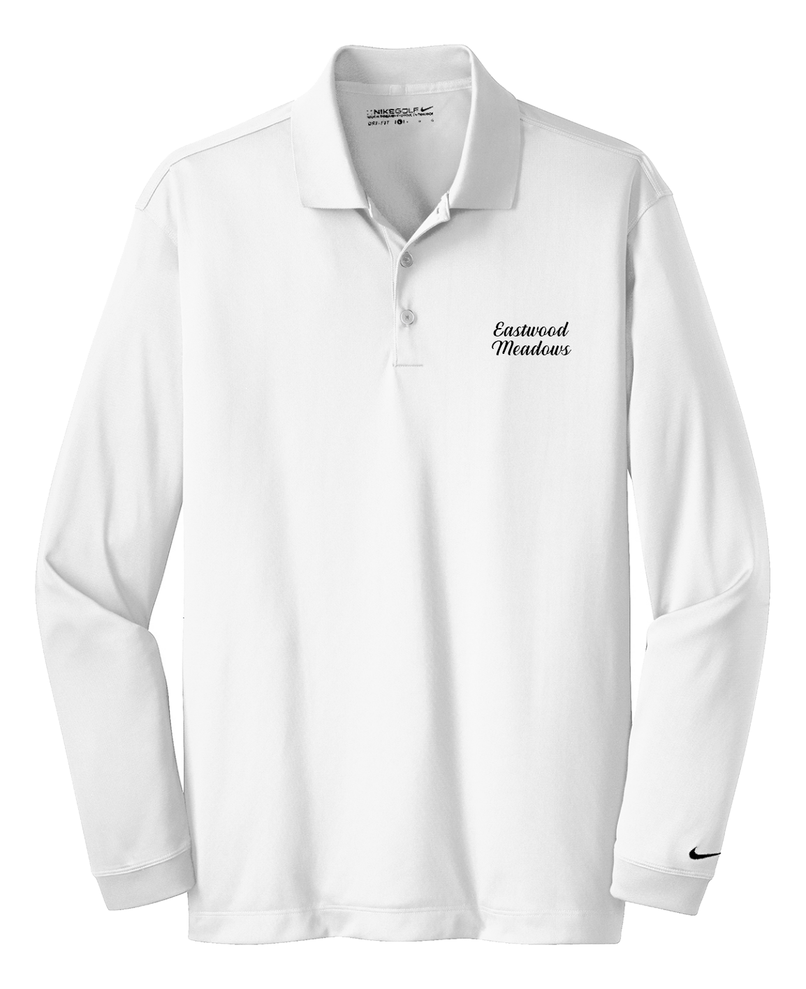 Eastwood Meadows - Mens - Nike Long Sleeve Dri-FIT Stretch Tech Polo