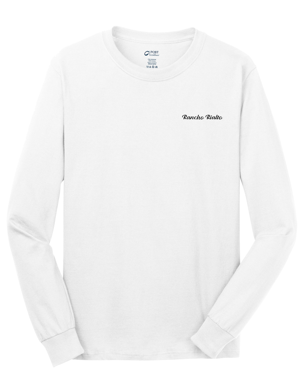 Rancho Rialto - Mens - Port & Company® - Long Sleeve Core Cotton Tee