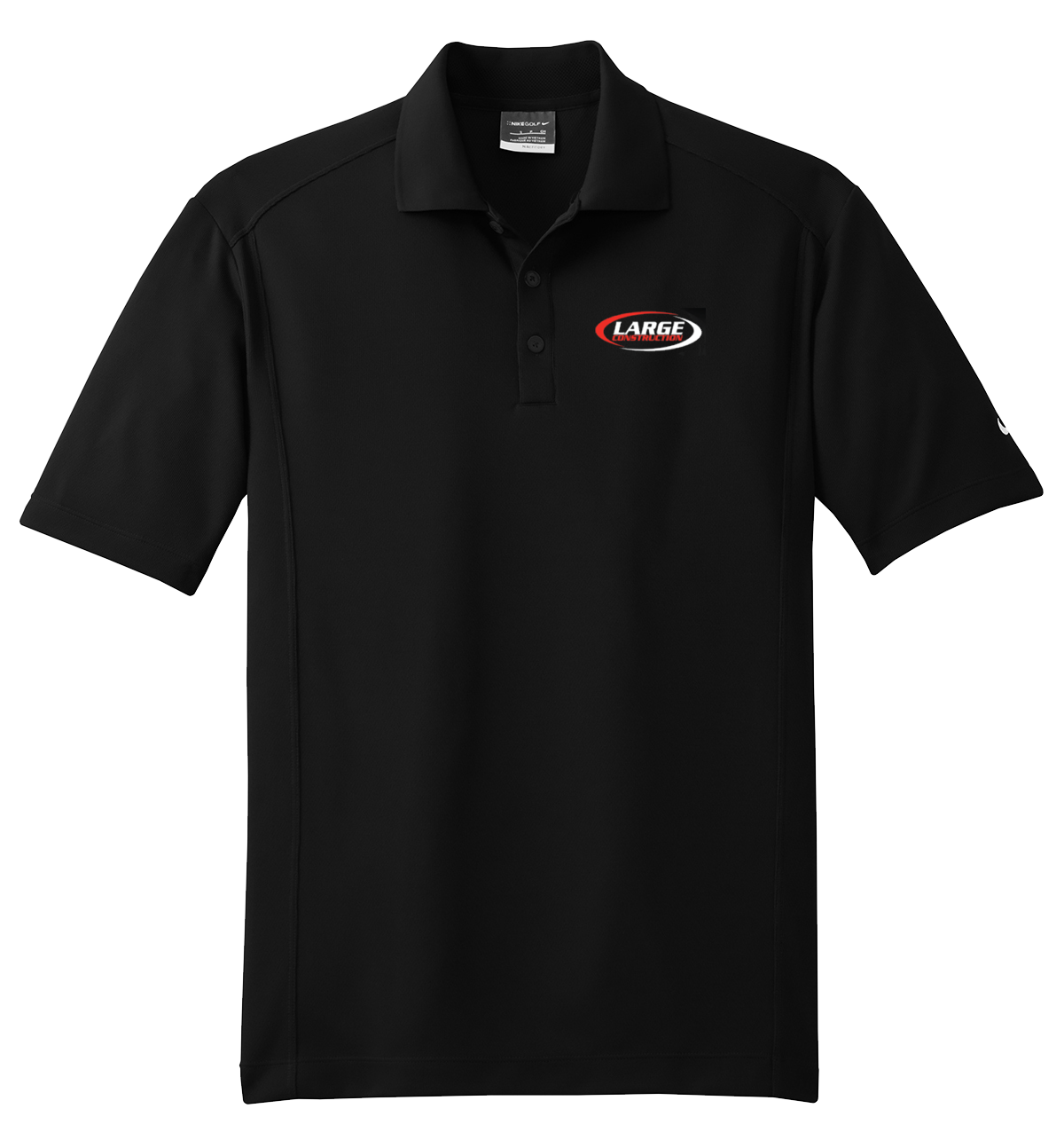 Large Construction - Nike Dri-FIT Classic Polo - Black