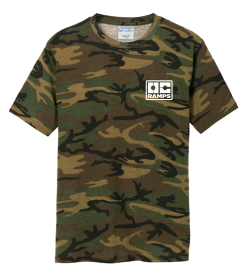 OC Ramps - Camo Logo Tee