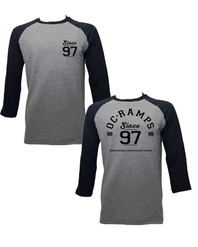 Since 97 Raglan (Heather)