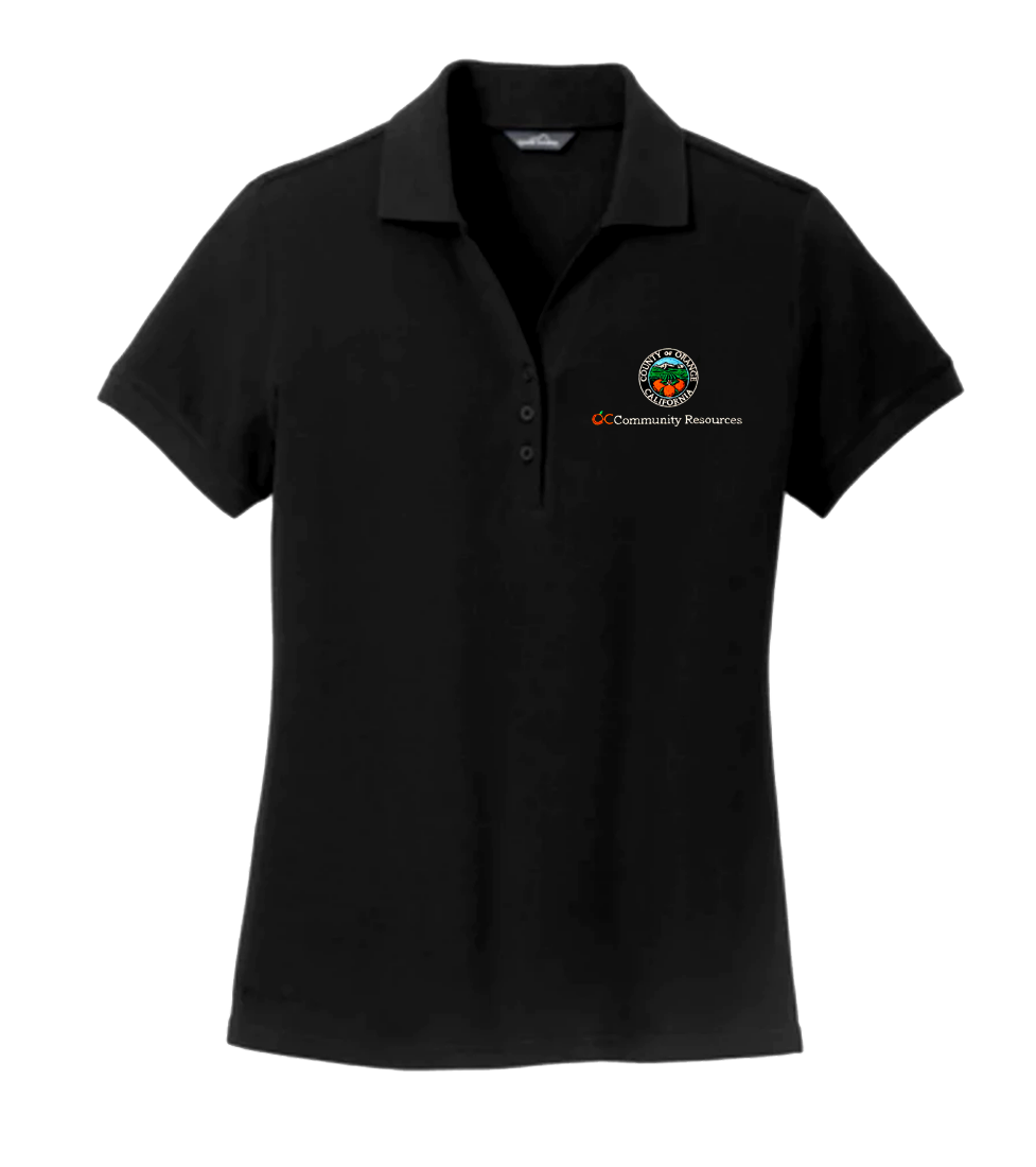 Ladies Eddie Bauer® Cotton Pique Polo