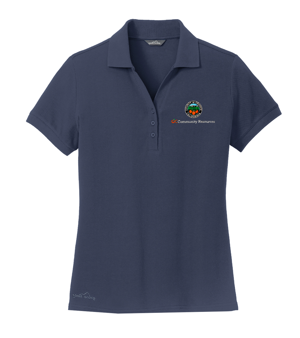 Ladies Eddie Bauer® Cotton Pique Polo
