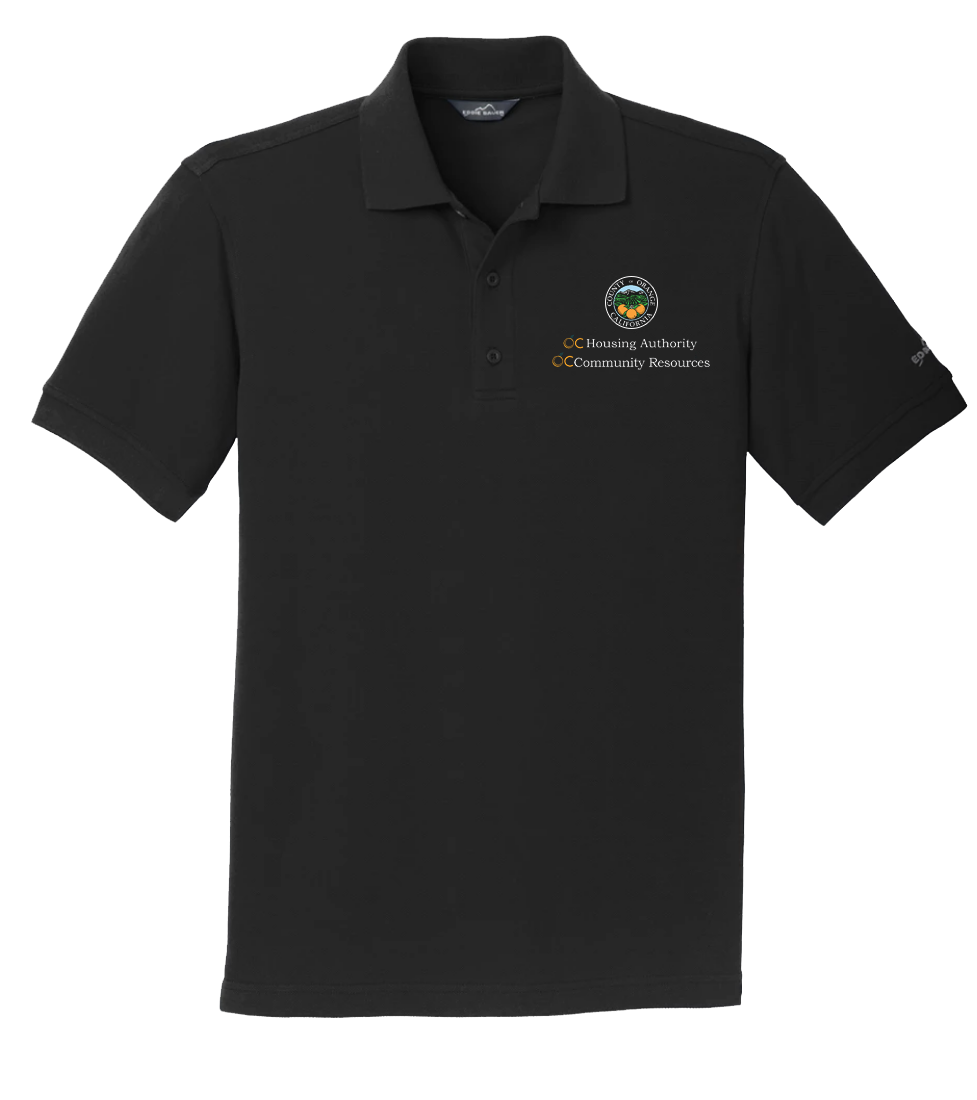 Mens Eddie Bauer® Cotton Pique Polo (OCHA)