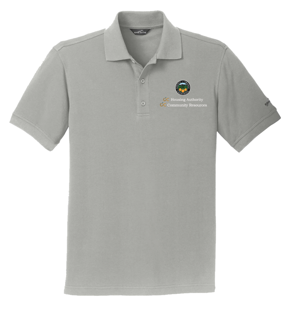 Mens Eddie Bauer® Cotton Pique Polo (OCHA)