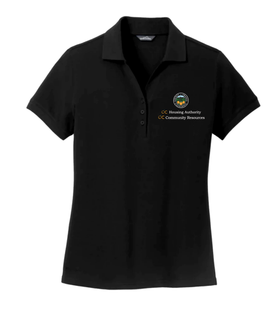 Ladies Eddie Bauer® Cotton Pique Polo (OCHA)
