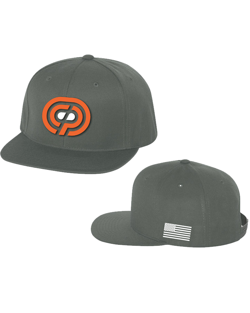 OCP - EMBROIDERED SNAPBACK (DARK GREY)