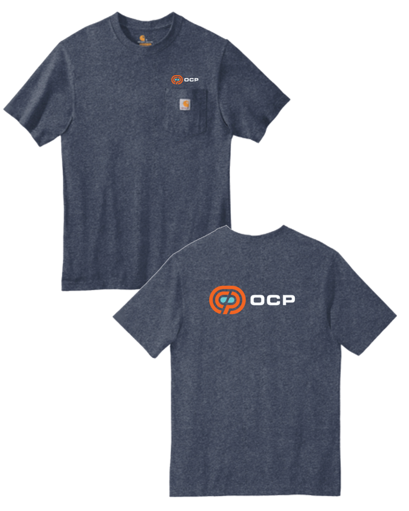 OCP - Logo Pocket T-Shirt (Dark Cobalt Blue Heather)