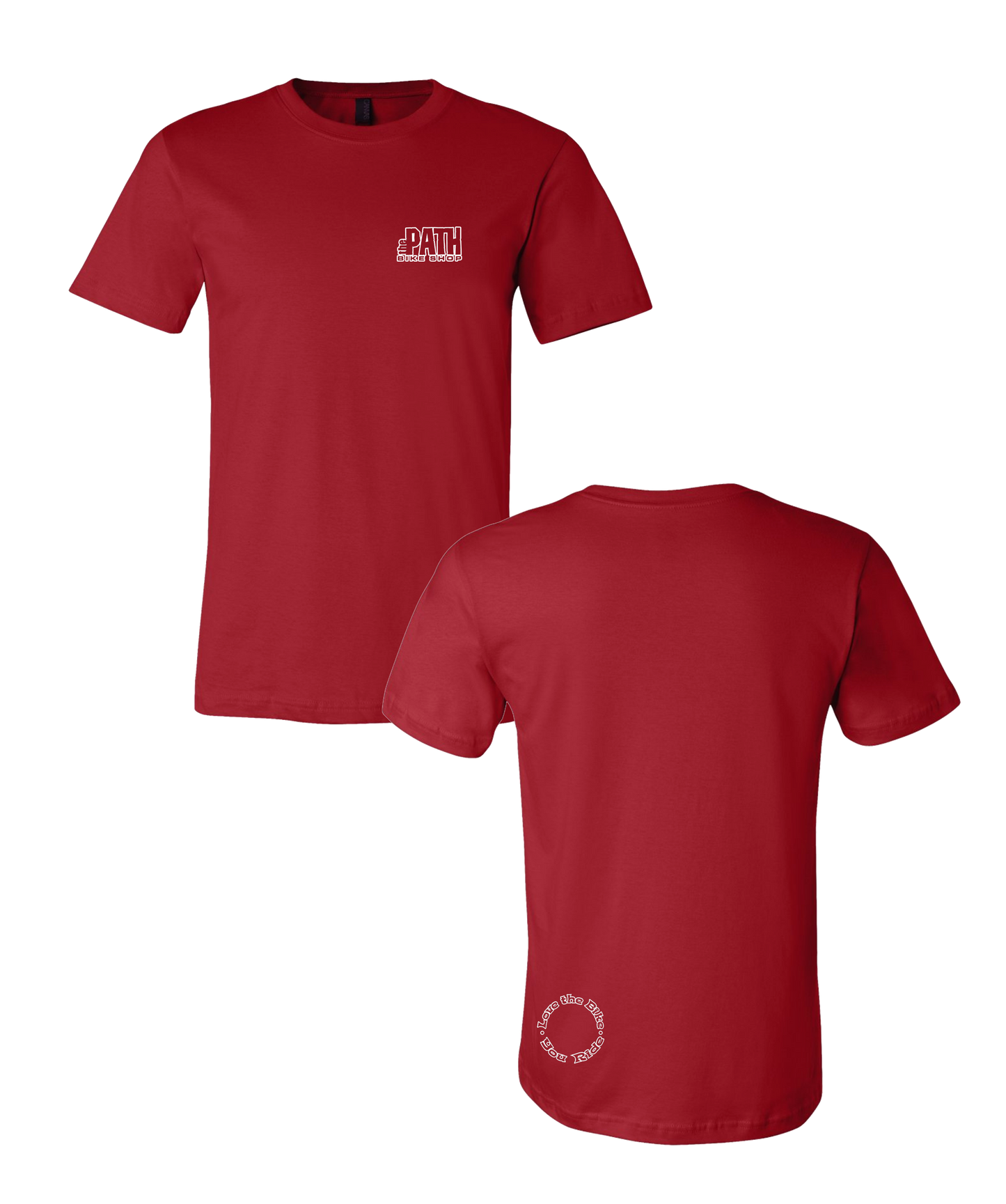 The Path - Logo Tee USA Canvas Red