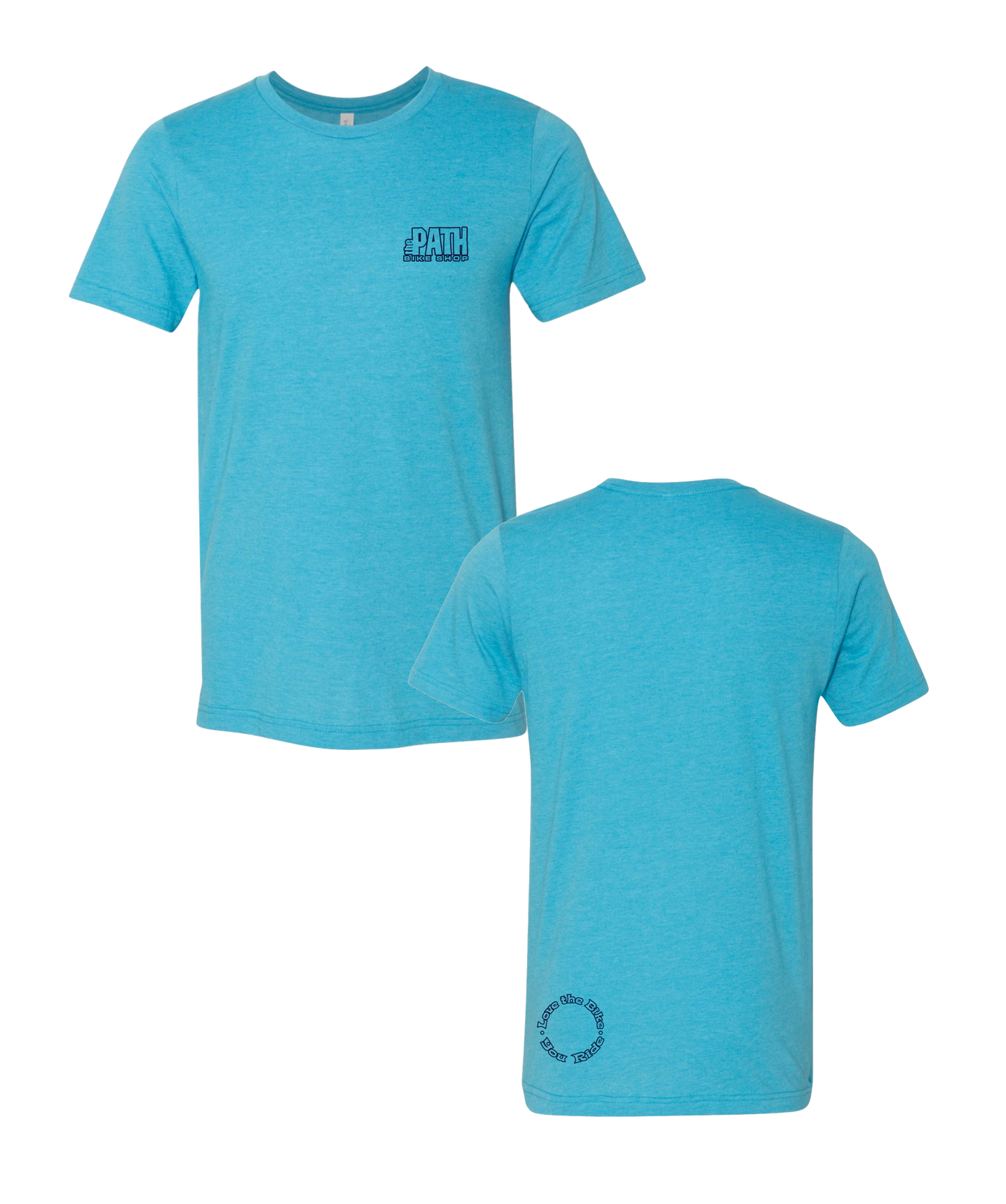 Copy of The Path - Logo Tee CVC Heather Aqua
