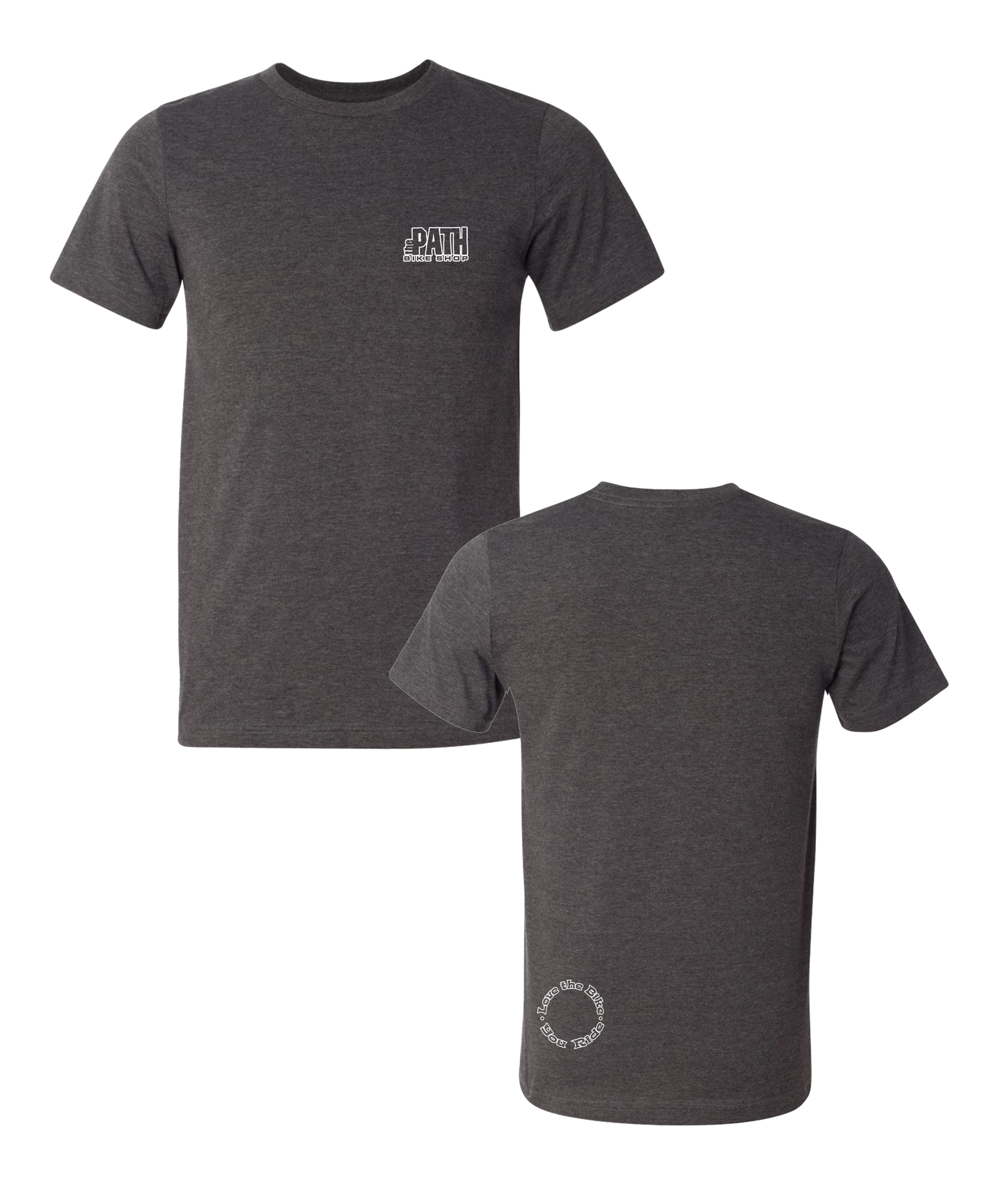 The Path - Logo Tee CVC Dark Gray Heather