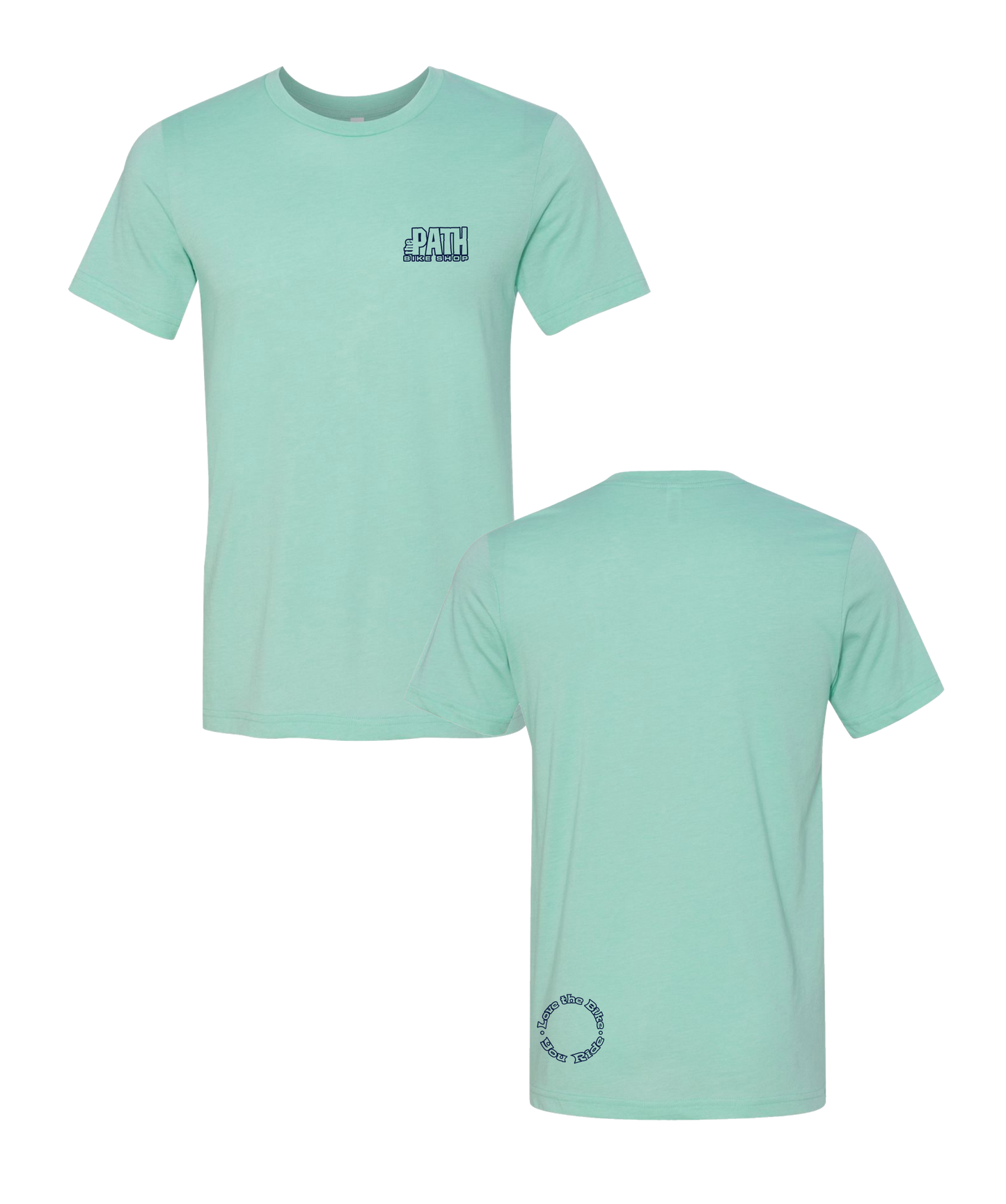 The Path - Logo Tee CVC Heather Mint