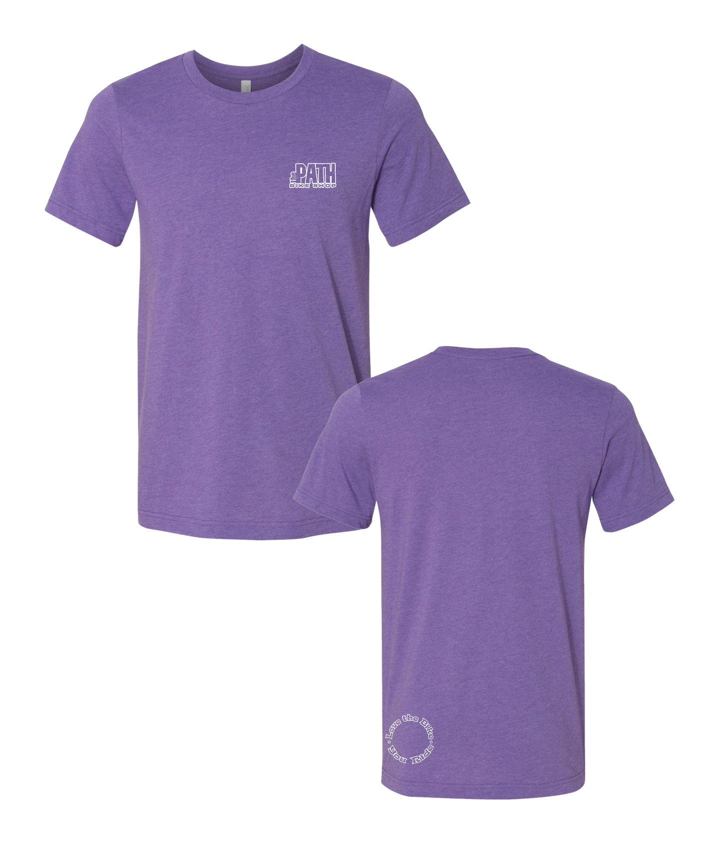 The Path - Logo Tee CVC Heather Team Purple