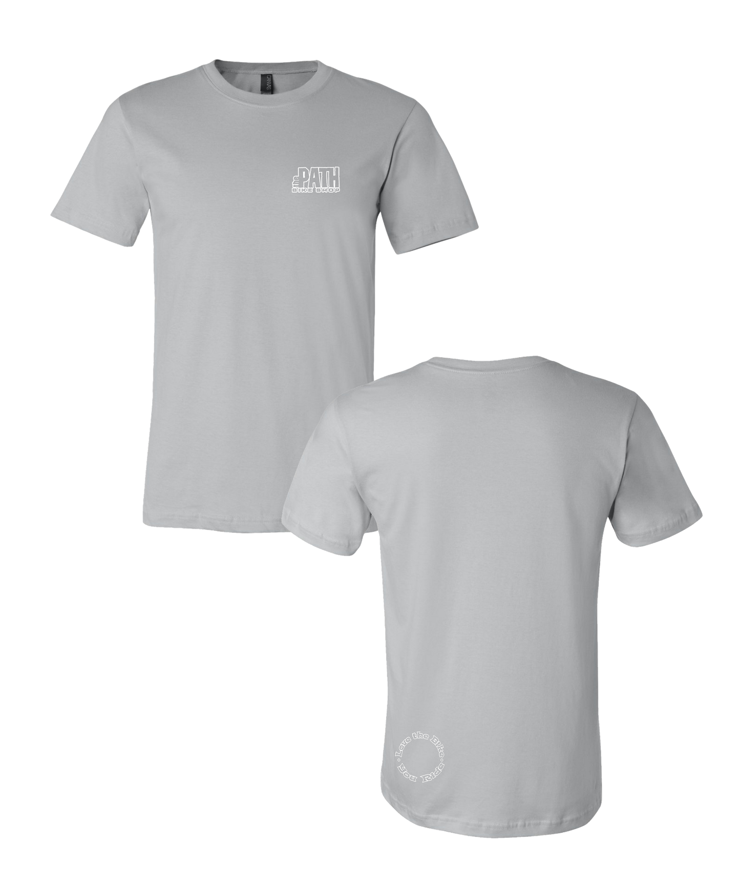 The Path - Logo Tee USA Silver