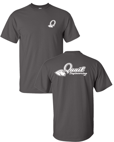 Quail Engineering - Charcoal Tee