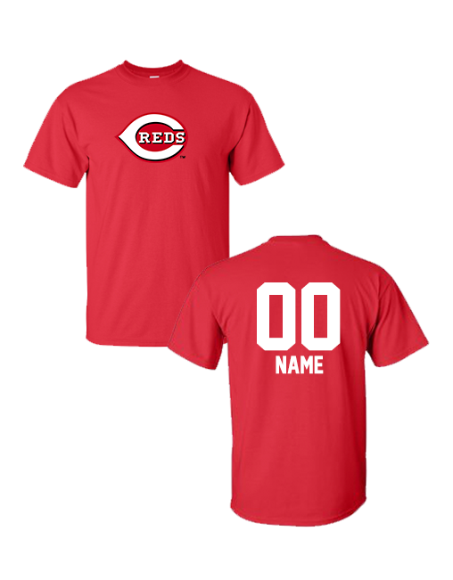 VPLL - REDS Adult Tee with Name and Numbers