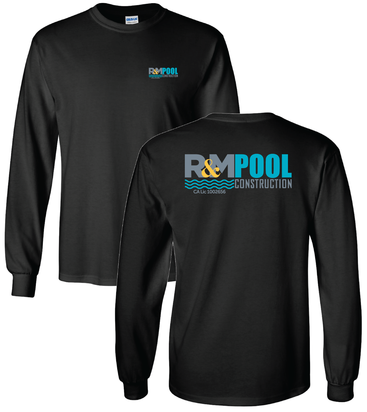 R&M - Black Heavyweight Longsleeve