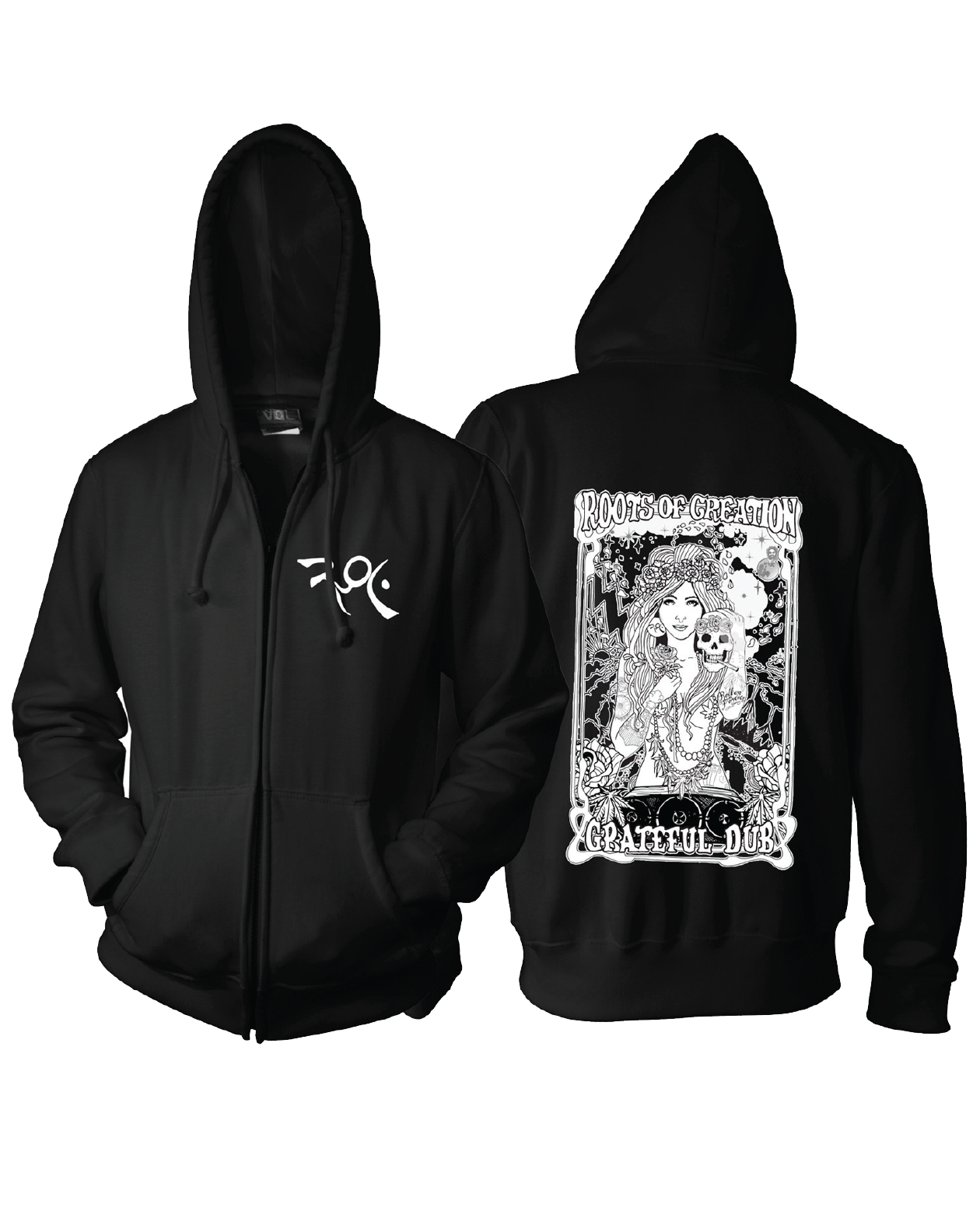 Roots of Creation - Grateful Dub Girl Hoodie