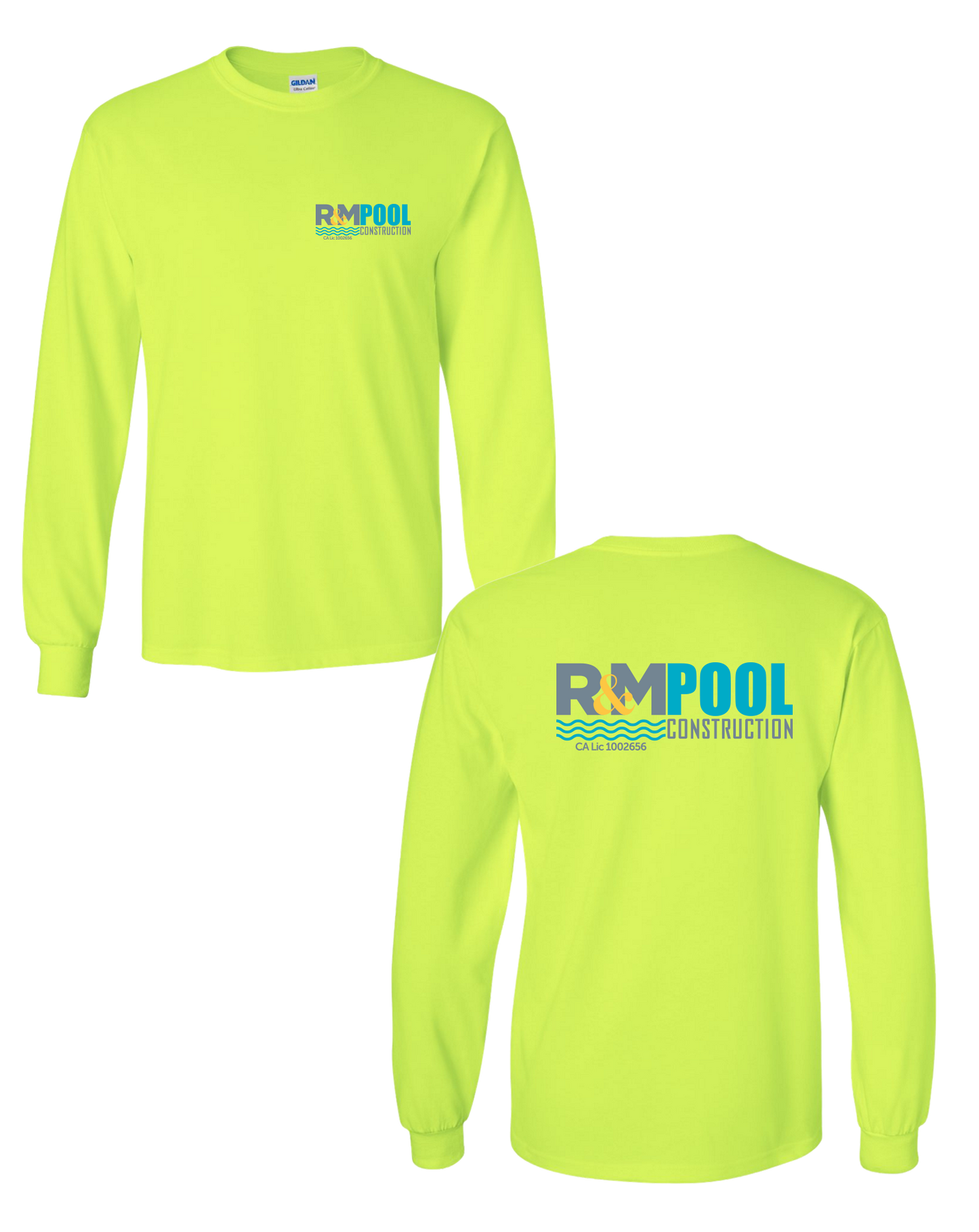 R&M - Safety Yellow Heavyweight Longsleeve