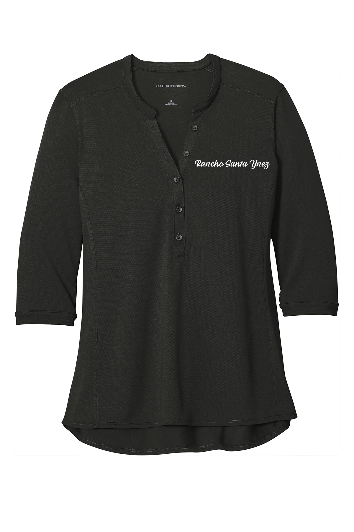 Rancho Santa Ynez - Port Authority ® Ladies UV Choice Pique Henley