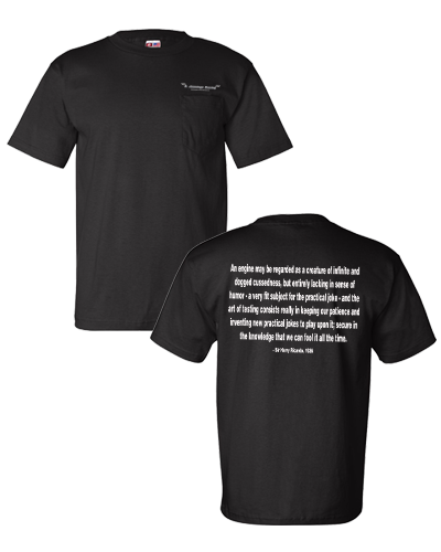 S Jennings - Ricardo Quote Tee (Black)