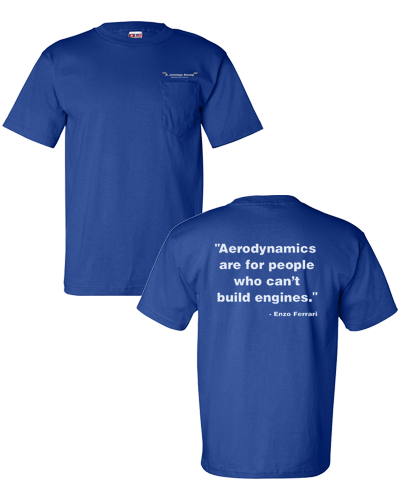 S Jennings - Enzo Quote Tee (Blue)