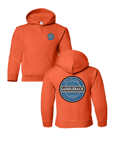 Saddleback Demo - Youth Hoodie (Orange)