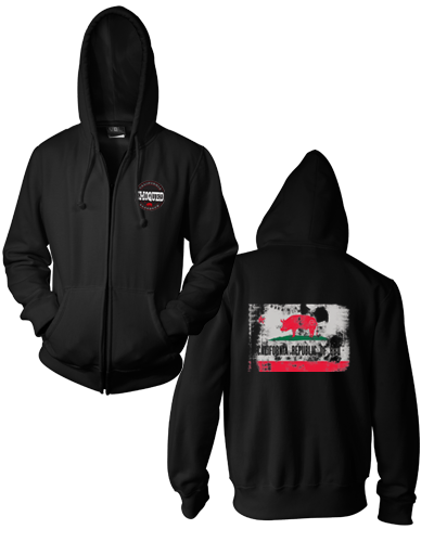 Smoqued - Flag Zip Hoodie