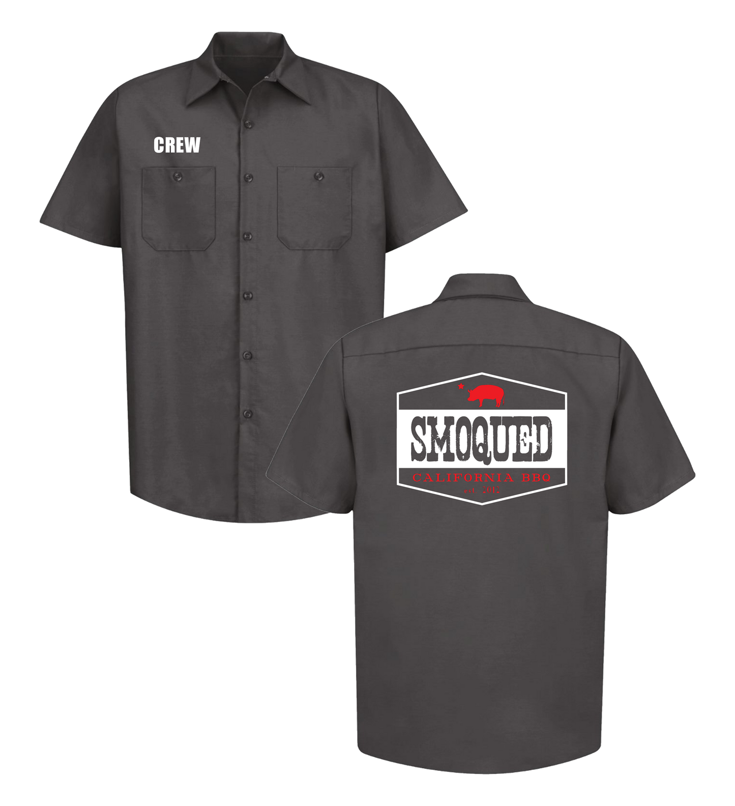 Smoqued - CREW Button-Up