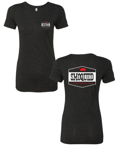 Smoqued - Womens Tee (Vintage Black)