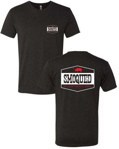 Smoqued - Mens Tee (Vintage Black)