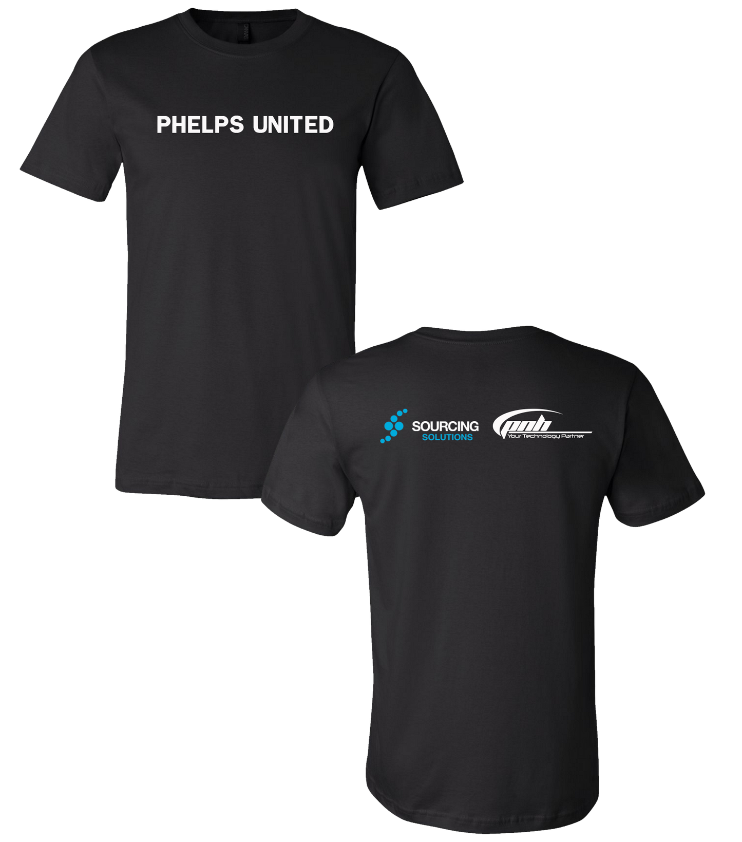 Phelps United - Tee Black (Center)