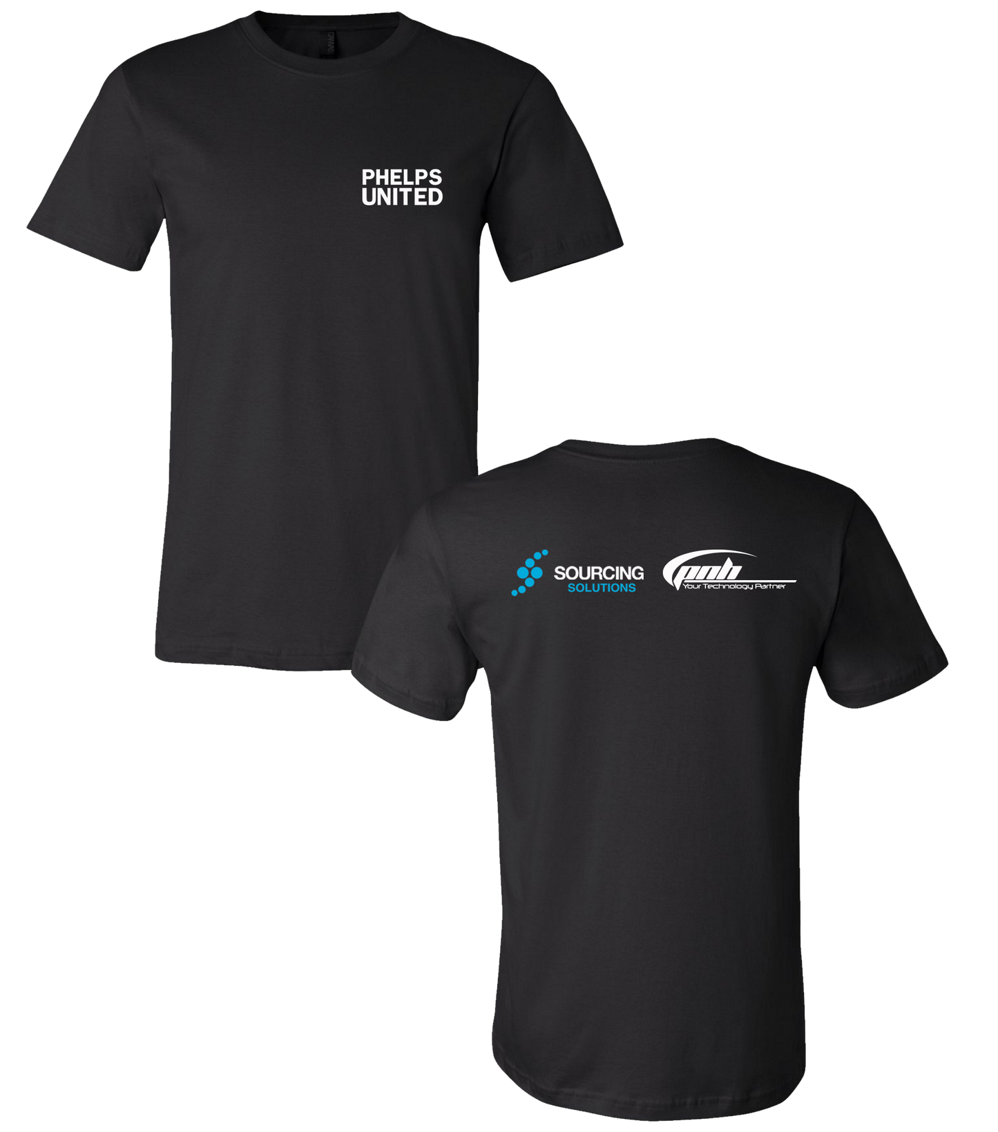 Phelps United - Tee Black