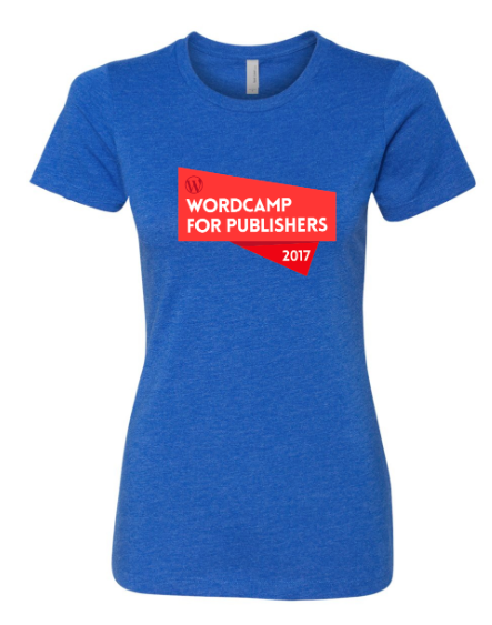 Alley Interactive - Women's Wordcamp Event Tee (Royal Blue)