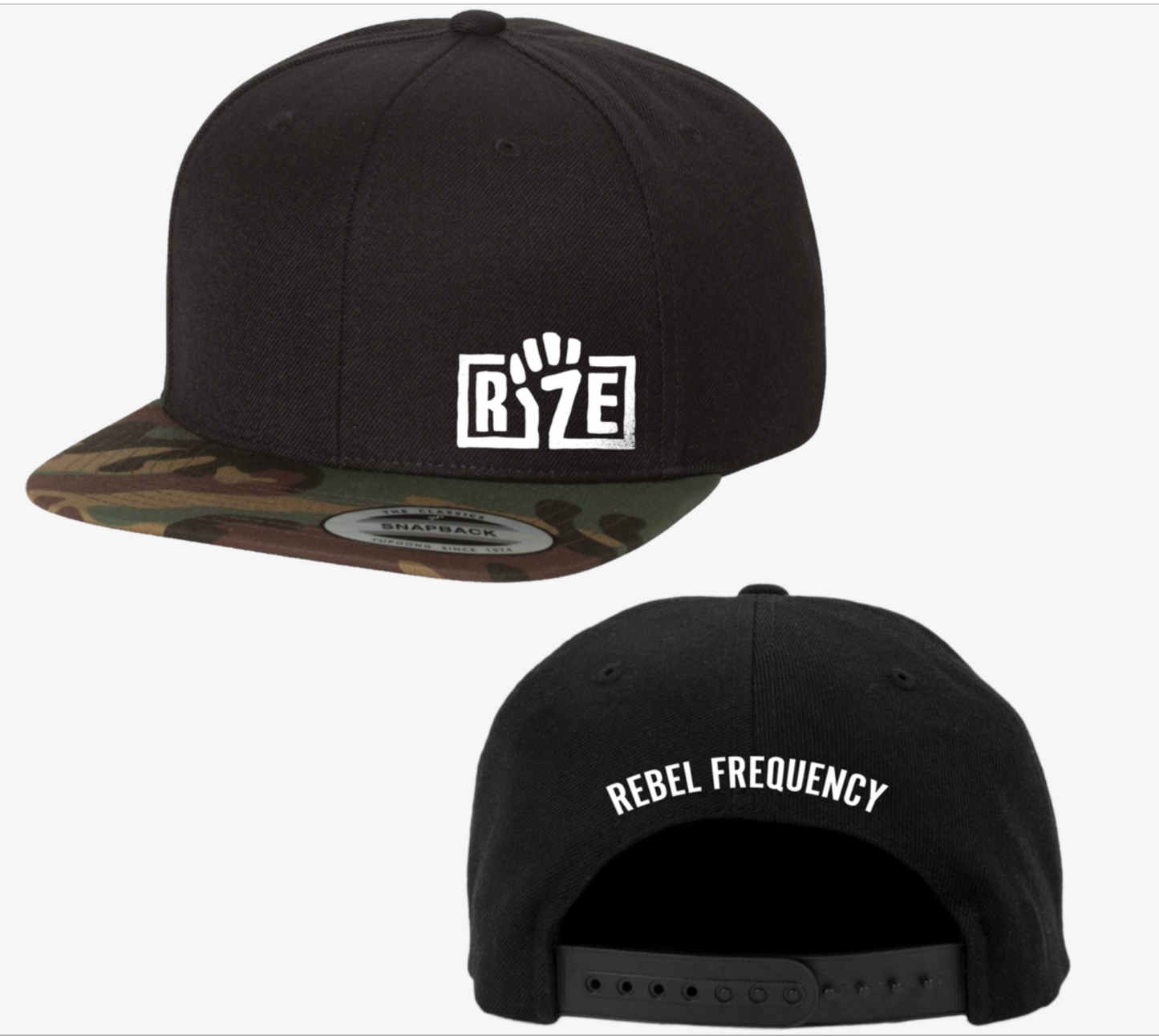 Nattali Rize Snapback Black Camo