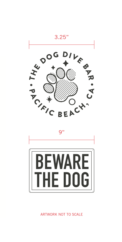 The Dog - Beware The Dog - Tee