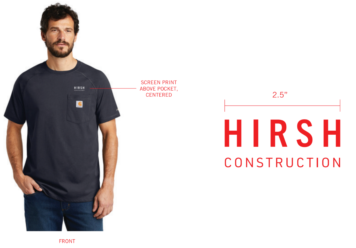 Hirsh - Carhartt Delmont Short Sleeve Tee