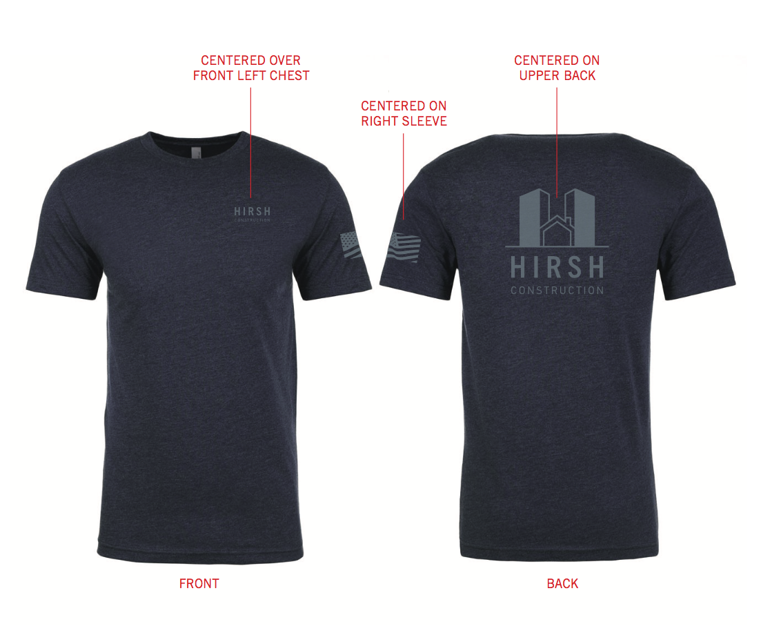 Hirsh - Midnight Navy Tee