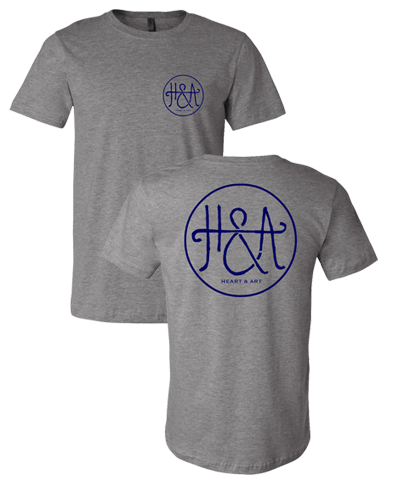 Heart & Art - Men's Heather Tee