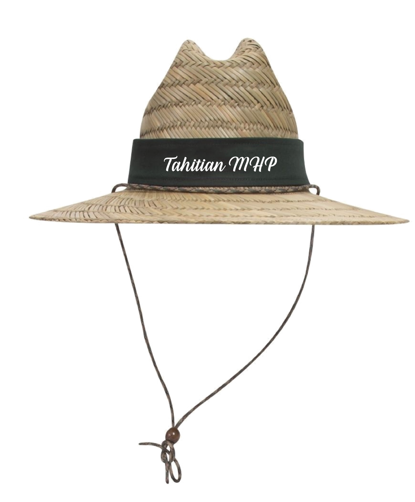 Tahitian MHP - Natural Straw Lifeguard Hat