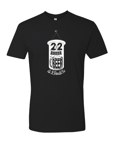 TBC - 22 Years of Beer Tee (Mens)