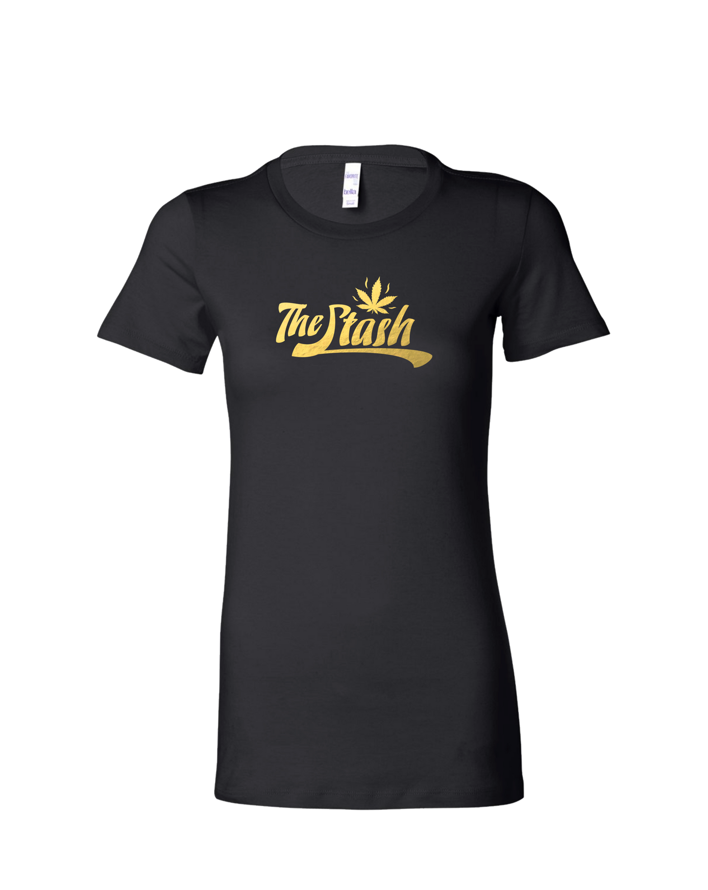 Stash - Womens FOIL Logo Tee (Black)