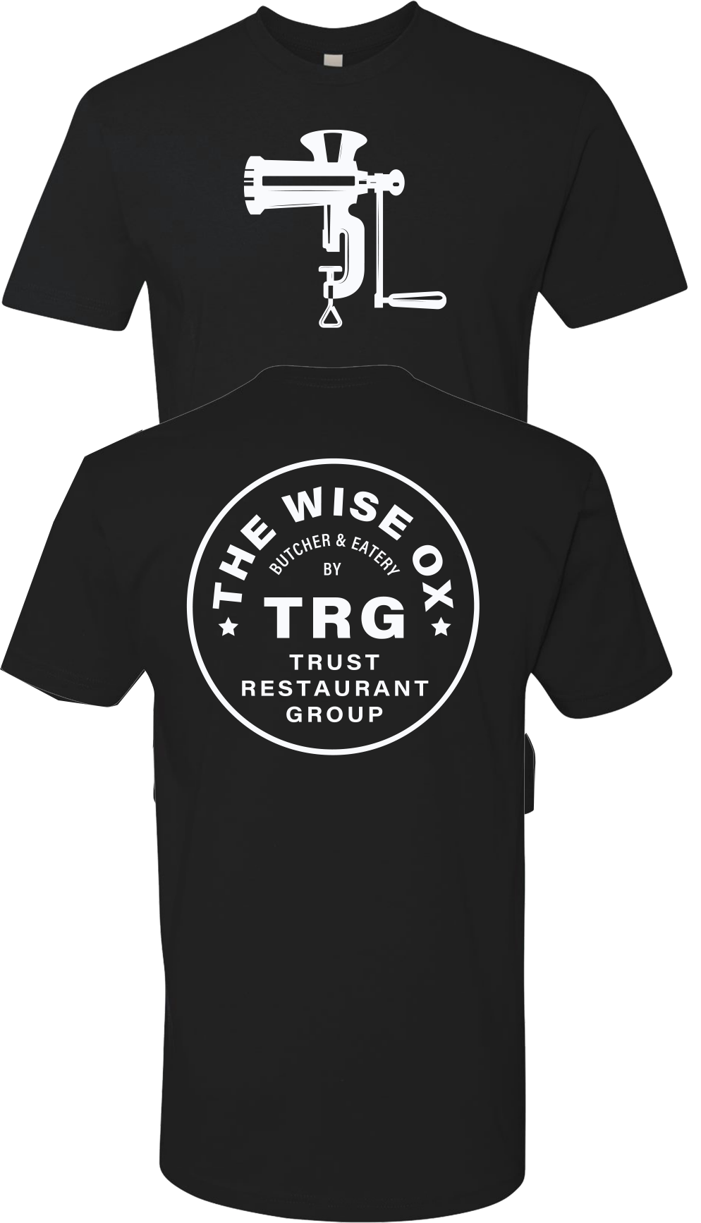Wise Ox - Grinder Black Tee