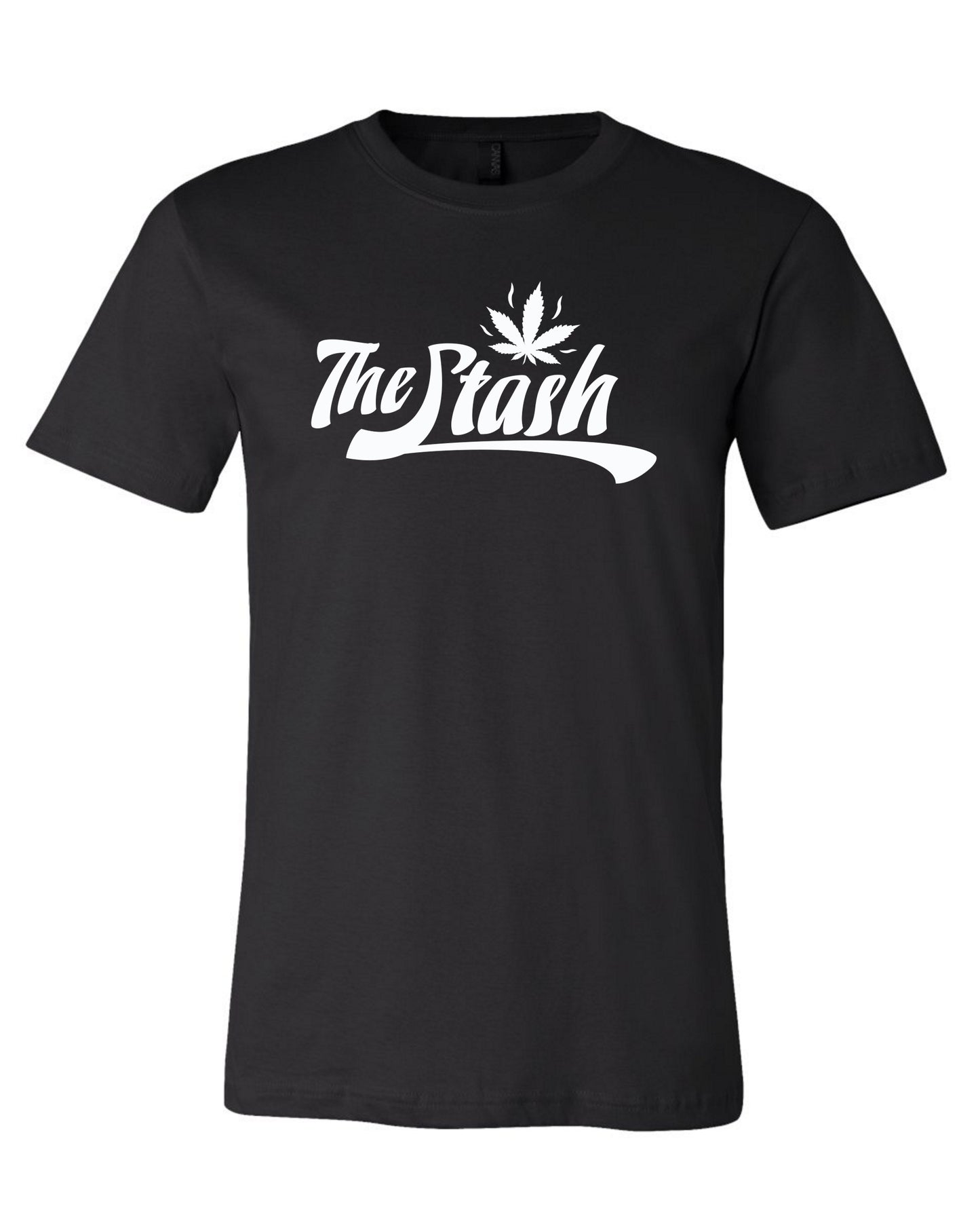 Stash - White Logo Tee (Black)